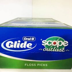 Tăm chỉ nha khoa Oral-B Glide Scope Outlast Floss Picks Mint 300 cái (150 cái x2 bịch) 13 tam chi nha khoa oral b glide scope outlast floss picks mint 300 cai 150 cai x2 bich 091024 ke