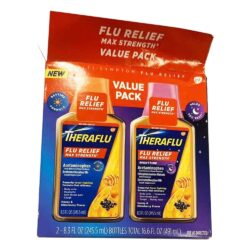 ho tro cam theraflu flu relief max strength daytime nighttime 491ml 141124 ka