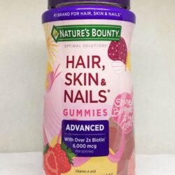 Kẹo dẻo làm đẹp da móng và tóc Nature’s Bounty Advanced Hair Skin & Nails Gummies 80 viên 12 keo deo lam dep da mong va toc natures bounty advanced hair skin nails gummies 80 vien 080125 ka
