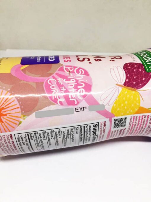 keo deo lam dep da mong va toc natures bounty advanced hair skin nails gummies 80 vien 080125 kh