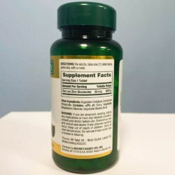 Viên uống bổ sung kẽm Nature’s Bounty Zinc 50mg 100 Tablets 7 vien uong bo sung kem natures bounty zinc 50mg 100 tablets 061124 kb