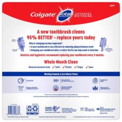 Bàn chải đánh răng Colgate Total Advanced Whitening Soft Whole Mouth Clean 8 cái 5 ban chai danh rang colgate total advanced whitening soft whole mouth clean 8 cai 240925 kb