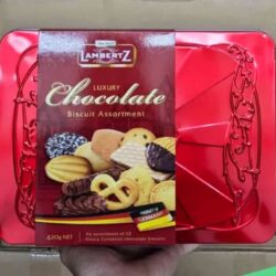 banh quy lambertz luxury chocolate biscuit assortment 420g hop do 061224 kb