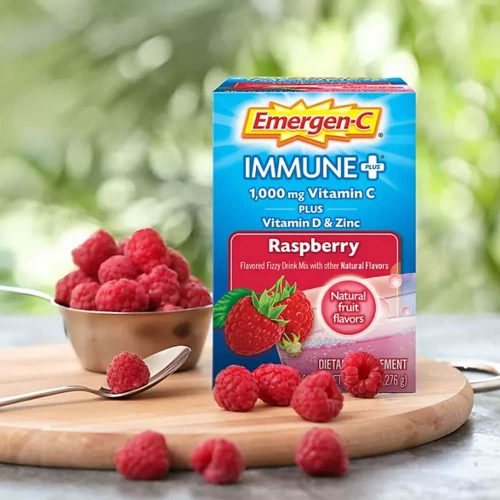 Bột sủi C tăng đề kháng Emergen-C Immune Plus Vitamin D Zinc 90 gói (2 vị: Orange, Raspberry) 19 bot sui c tang de khang emergen c immune plus vitamin d zinc 90 goi 2 vi orange raspberry 091224 kg