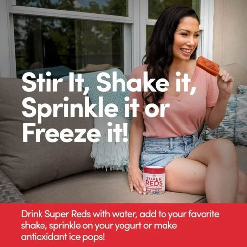 Bột thực phẩm hữu cơ Country Farms Super Reds Powder 200g Berry Flavor 18 bot thuc pham xanh huu co country farms super greens powder 200g berry flavor 261224 kf