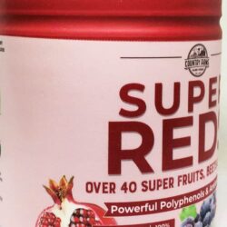 Bột thực phẩm hữu cơ Country Farms Super Reds Powder 200g Berry Flavor 13 bot thuc pham xanh huu co country farms super greens powder 200g berry flavor 271224 ke