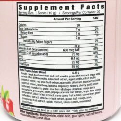Bột thực phẩm hữu cơ Country Farms Super Reds Powder 200g Berry Flavor 14 bot thuc pham xanh huu co country farms super greens powder 200g berry flavor 271224 kf