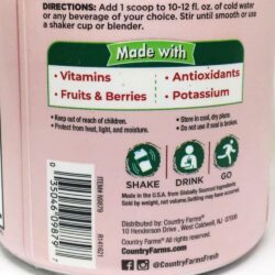 Bột thực phẩm hữu cơ Country Farms Super Reds Powder 200g Berry Flavor 15 bot thuc pham xanh huu co country farms super greens powder 200g berry flavor 271224 kg