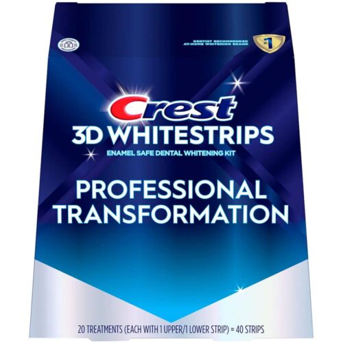 Set miếng dán trắng răng Crest 3D Whitestrips Professional Transformation 40 miếng +Monthly Brightener 20 miếng 14 set mieng dan trang rang crest 3d whitestrips professional effects advanced 40 mieng monthly express 20 mieng 210525 kd