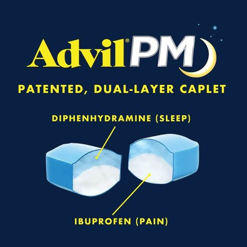 Viên giảm đau và hỗ trợ ngủ ngon Advil PM 200mg 20 Caplets 15 vien giam dau va ho tro ngu ngon advil pm 200mg 20 caplets 131224 ka