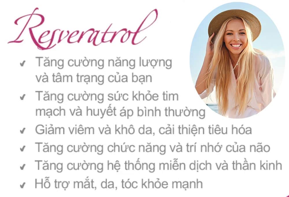 Viên uống chống lão hóa NusaPure Resveratrol & Polyphenol Complex 1450mg 180 Capsules 10 vien uong chong lao hoa nusapure resveratrol polyphenol complex 1450mg 180 capsules 181224 k loiich