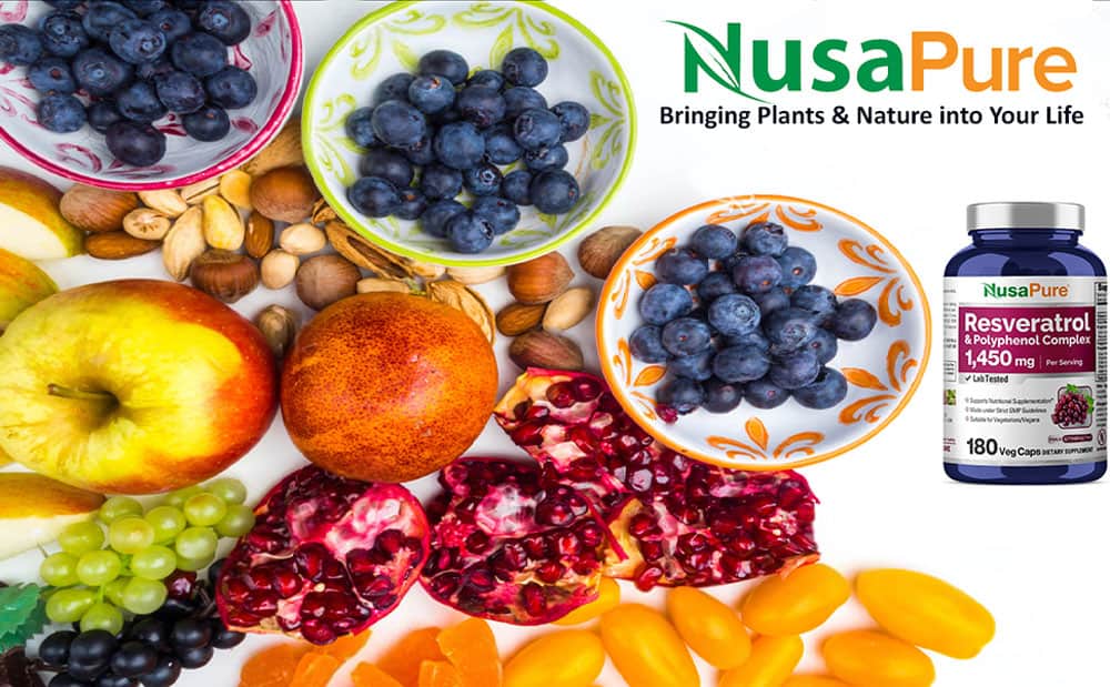 Viên uống chống lão hóa NusaPure Resveratrol & Polyphenol Complex 1450mg 180 Capsules 14 vien uong chong lao hoa nusapure resveratrol polyphenol complex 1450mg 180 capsules 181224 kd