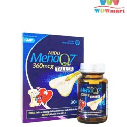 Viên uống giúp tăng chiều cao cho bé Midu MenaQ7 360mcg 30 viên