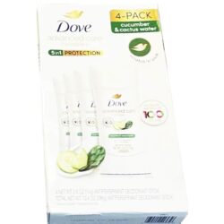 lan khu mui dove dua leo dove advanced care invisible cucumber cactus water 74g x4 160125 kaa