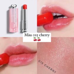 Son dưỡng môi Dior Addict Lip Glow 015 Cherry 5 son duong moi dior addict lip glow 015 cherry 110125 kb