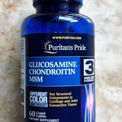 Viên uống bổ khớp Puritan’s Pride Glucosamine, Chondroitin, MSM 60 Caplets (Double Strength) 4 vien uong bo khop puritans pride glucosamine chondroitin msm 60 caplets double strength 100125 ka