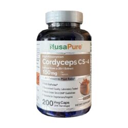 Viên uống đông trùng hạ thảo NusaPure Cordyceps CS-4 150mg 200 viên
