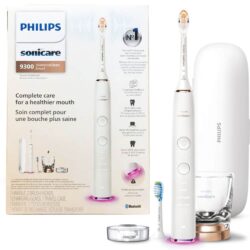 Bàn chải đánh răng điện Philips Sonicare DiamondClean Smart Electric RoseGold 9300 11 ban chai danh rang dien philips sonicare diamondclean smart electric rosegold 9300 110225 kb