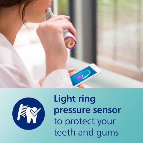 Bàn chải đánh răng điện Philips Sonicare DiamondClean Smart Electric RoseGold 9300 22 ban chai danh rang dien philips sonicare diamondclean smart electric rosegold 9300 110225 ke