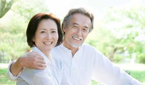 couple japan healthy life
