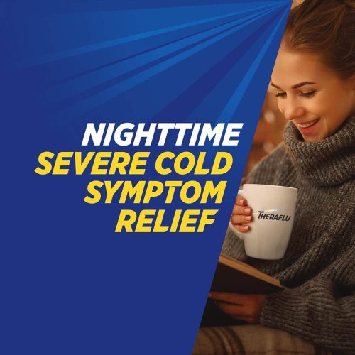 Hỗ trợ cảm ban đêm Theraflu Nighttime Severe Cold Relief Honey Lemon 6 gói 13 ho tro cam ban dem theraflu nighttime severe cold relief honey lemon 6 goi 070225 kg