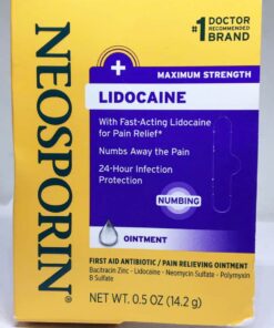 kem mo khang viem xoa diu nhanh neosporin lidocaine ointment 142g 190225 ka