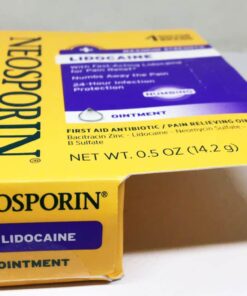 kem mo khang viem xoa diu nhanh neosporin lidocaine ointment 142g 190225 ke