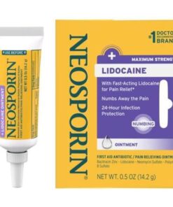 kem mo khang viem xoa diu nhanh neosporin lidocaine ointment 142g 190225 kg