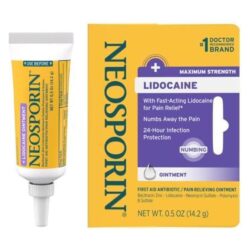 kem mo khang viem xoa diu nhanh neosporin lidocaine ointment 142g 190225 kg