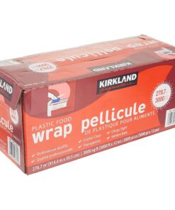 mang boc thuc pham kirkland signature plastic food wrap pellicule 91144m x 305cm 210225 ka