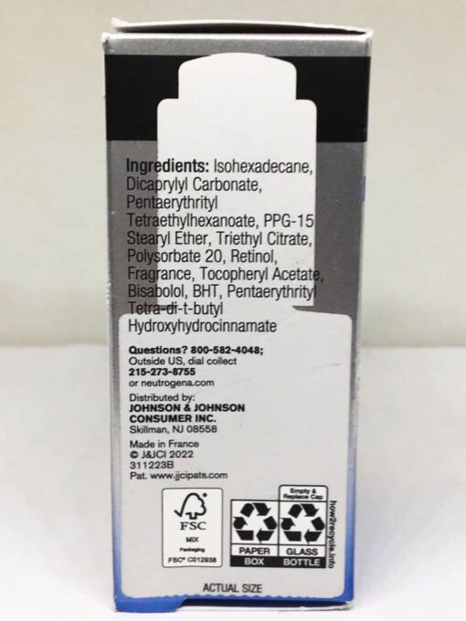 serum chong lao hoa chong nhan neutrogena rapid wrinkle repair retinol pro 0 5 power serum 30ml 210225 kd