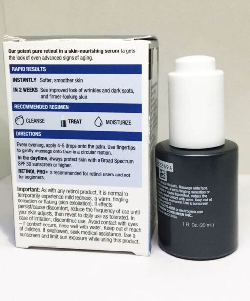 serum chong lao hoa chong nhan neutrogena rapid wrinkle repair retinol pro 0 5 power serum 30ml 210225 kj