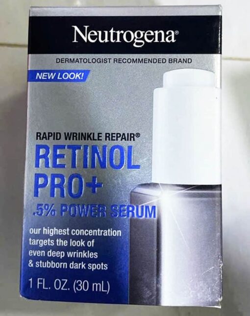 serum chong lao hoa chong nhan neutrogena rapid wrinkle repair retinol pro 05 power serum 30ml 200225 ka