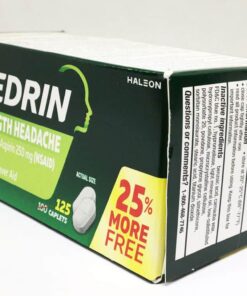 vien uong giam dau dau excedrin extra strength 125 vien 210225 kc