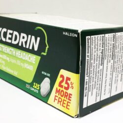 Viên uống giảm đau đầu Excedrin Extra Strength 125 viên 12 vien uong giam dau dau excedrin extra strength 125 vien 210225 kc
