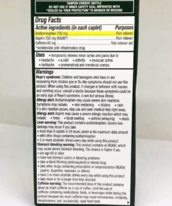 vien uong giam dau dau excedrin extra strength 125 vien 210225 kf