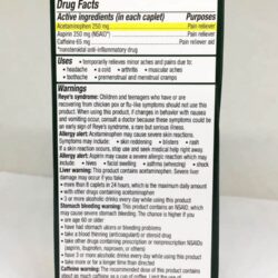 Viên uống giảm đau đầu Excedrin Extra Strength 125 viên 15 vien uong giam dau dau excedrin extra strength 125 vien 210225 kf