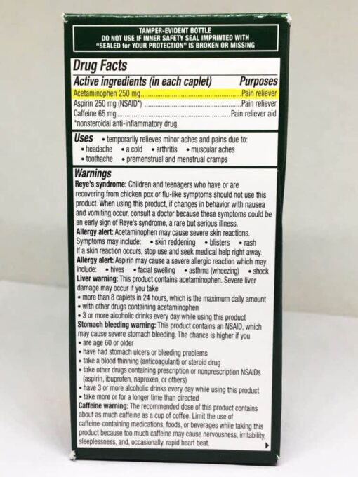 vien uong giam dau dau excedrin extra strength 125 vien 210225 kf