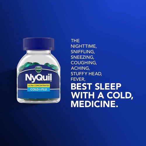 Viên uống giảm ho và cảm cúm Vicks DayQuil & NyQuil Ultra Concentrated Cold & Flu 96 Liquicaps 18 vien uong giam ho va cam cum vicks dayquil nyquil ultra concentrated cold flu 96 liquicaps 230225 kc