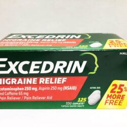 Viên uống hỗ trợ chứng đau nửa đầu Excedrin Migraine 125 viên 11 vien uong ho tro chung dau nua dau excedrin migraine 125 vien 210225 kb