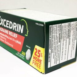 Viên uống hỗ trợ chứng đau nửa đầu Excedrin Migraine 125 viên 12 vien uong ho tro chung dau nua dau excedrin migraine 125 vien 210225 kc