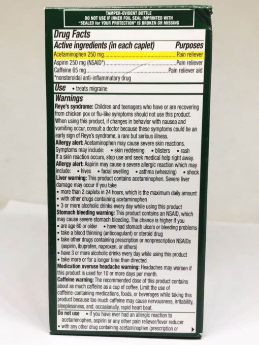 vien uong ho tro chung dau nua dau excedrin migraine 125 vien 210225 kf