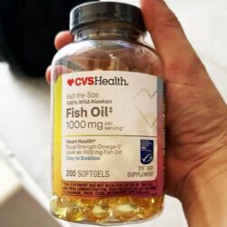 Dầu cá CVS Health Wild Alaskan Fish Oil 1000mg 200 Softgels 8 dau ca cvs health wild alaskan fish oil 1000mg 200 softgels 010325 ka