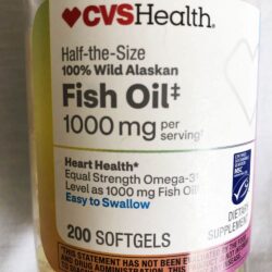 Dầu cá CVS Health Wild Alaskan Fish Oil 1000mg 200 Softgels 13 dau ca cvs health wild alaskan fish oil 1000mg 200 softgels 010325 kf