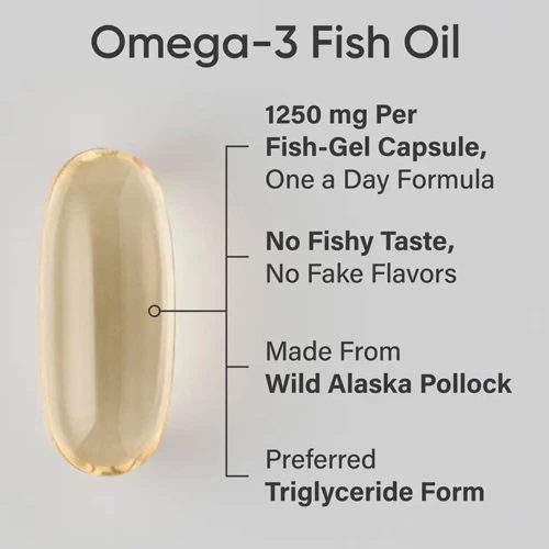 Dầu cá Sports Research Alaskan Omega-3 Fish Oil Triple Strength 60 Softgels 4 dau ca sports research alaskan omega 3 fish oil triple strength 60 softgels 290325 kc