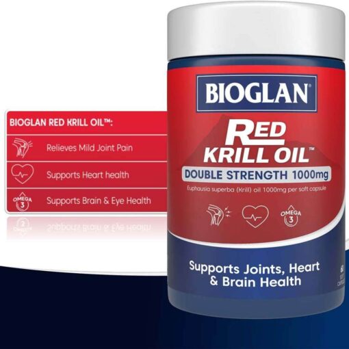 dau nhuyen the bioglan red krill oil double strength 1000mg 60 capsules 110325 ka