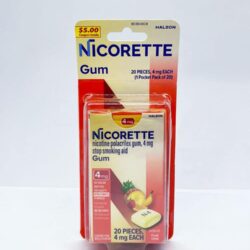 keo cai thuoc nicorette gum fruit chill 4mg 20 vien 110426 ka