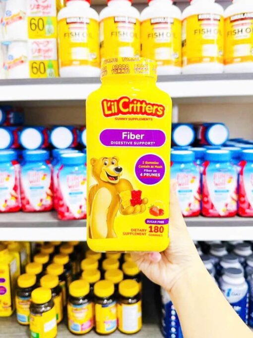 keo deo bo sung chat xo cho be lil critters fiber 180 bear gummies 080325 ka