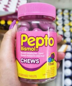 keo ngam ho tro da day pepto bismol vi berry mint 70 vien 070325 ka