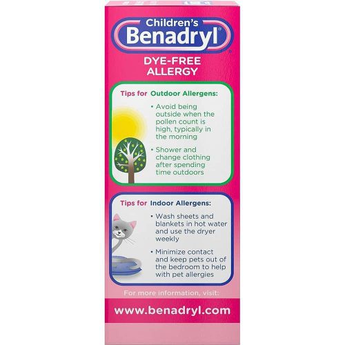Siro chống dị ứng cho bé Children’s Benadryl Dye-Free Allergy Liquid Bubble Gum 236ml 17 siro chong di ung cho be childrens benadryl dye free allergy liquid bubble gum 236ml 130325 ke